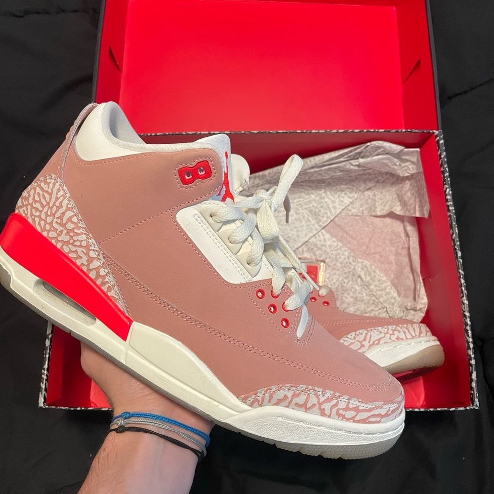 Jordan 3 rust pink